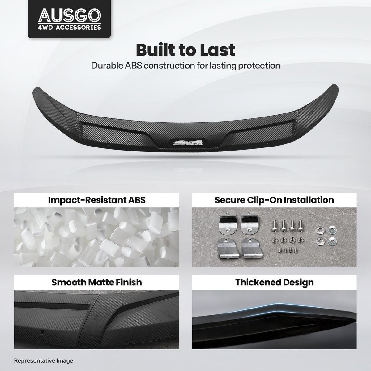 Bonnet Protector for Ford Ranger 2012-2015
