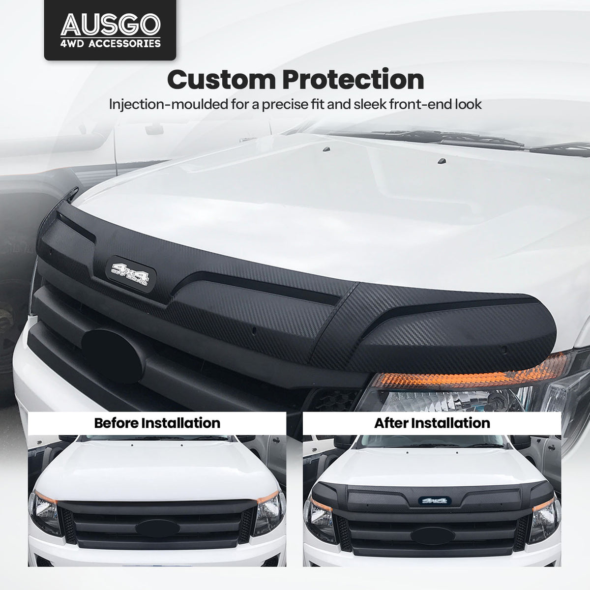 Bonnet Protector for Ford Ranger 2012-2015
