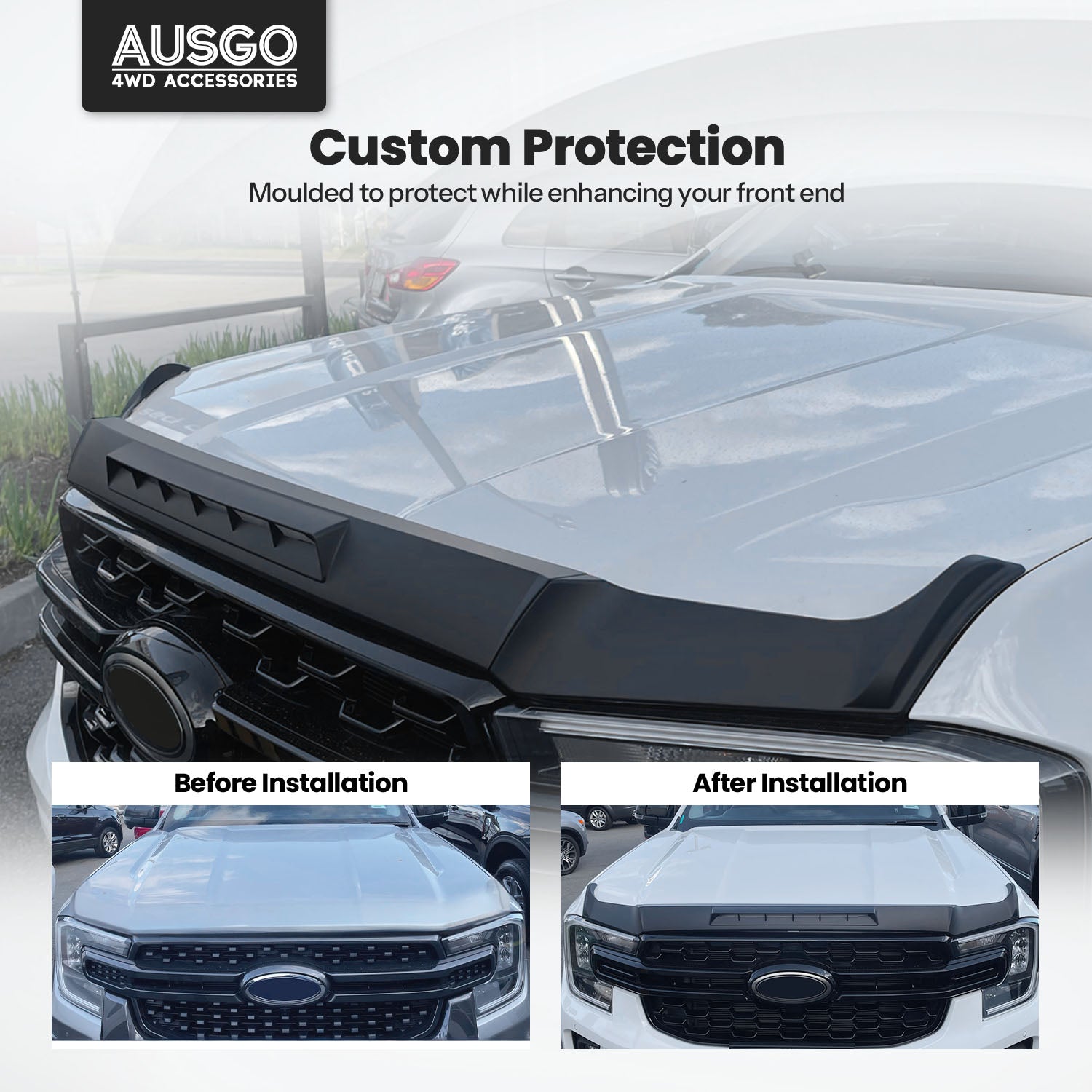 Bonnet Protector for Ford Ranger Next-Gen 2022-Onwards