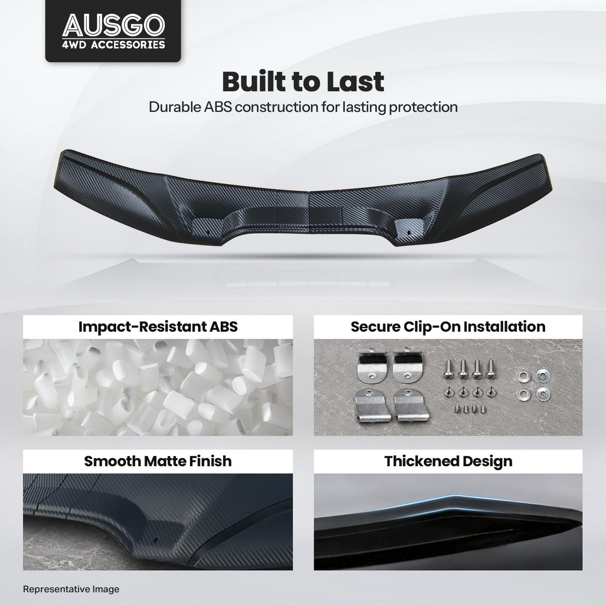 Bonnet Protector for Toyota Hilux 2011-2015