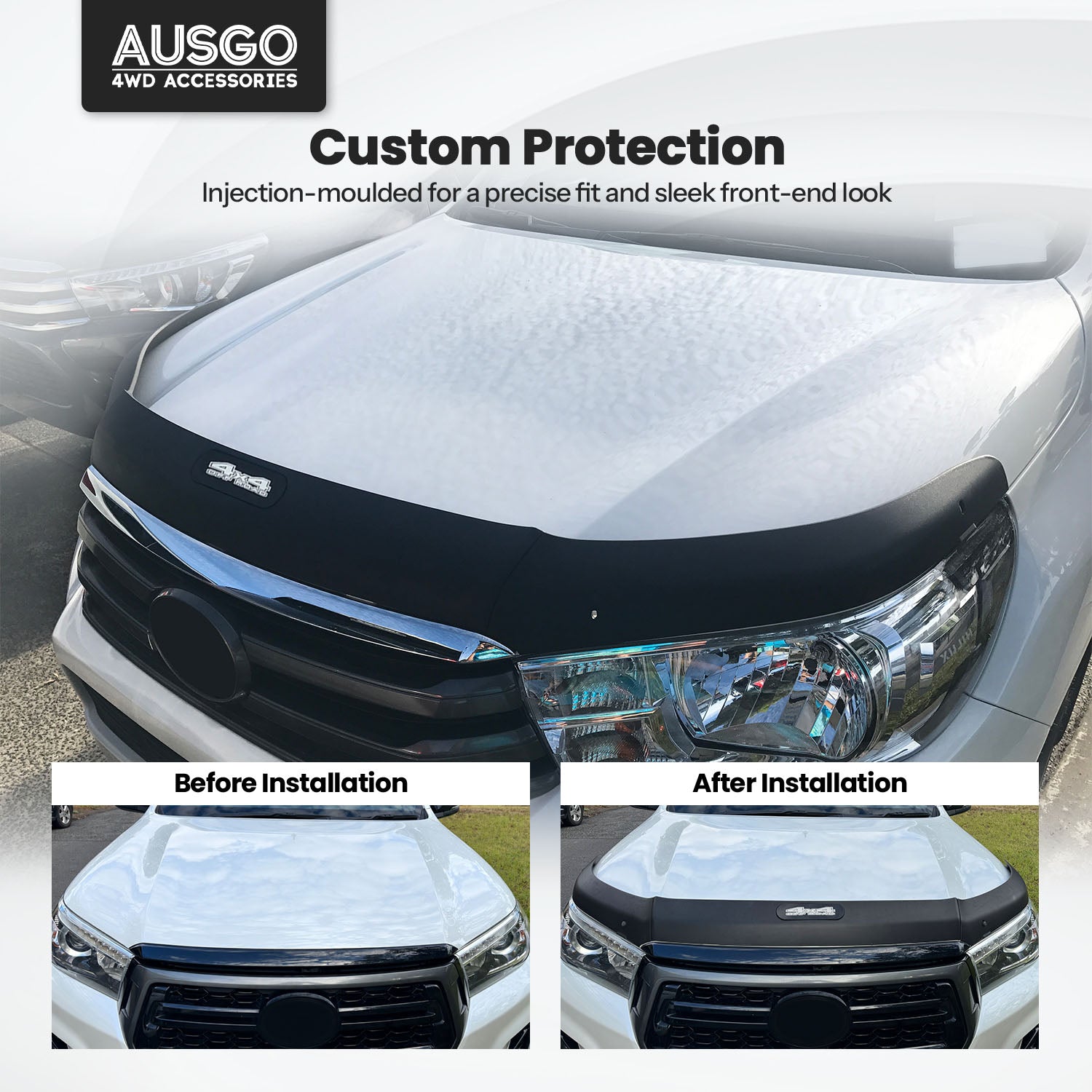 Bonnet Protector for Toyota Hilux 2015-2020