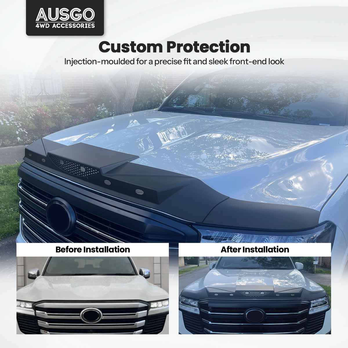 Pre-order Bonnet Protector for Toyota LandCruiser 300 Series 2021-Onwards