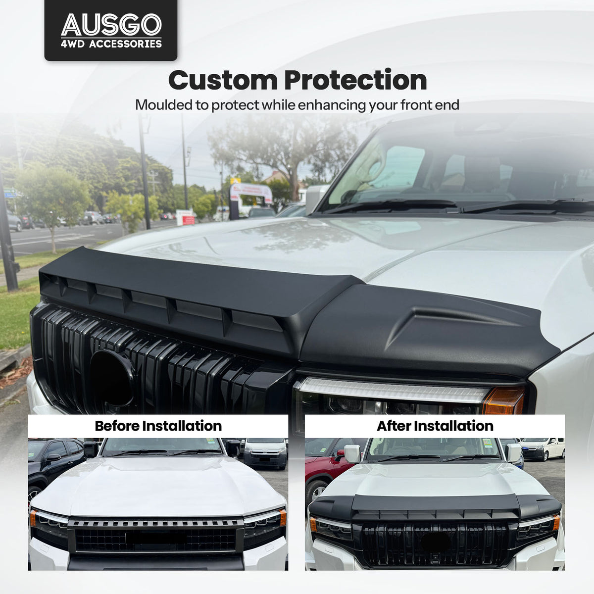 Bonnet Protector for Toyota Land Cruiser Prado 250 Series 2024-Onwards