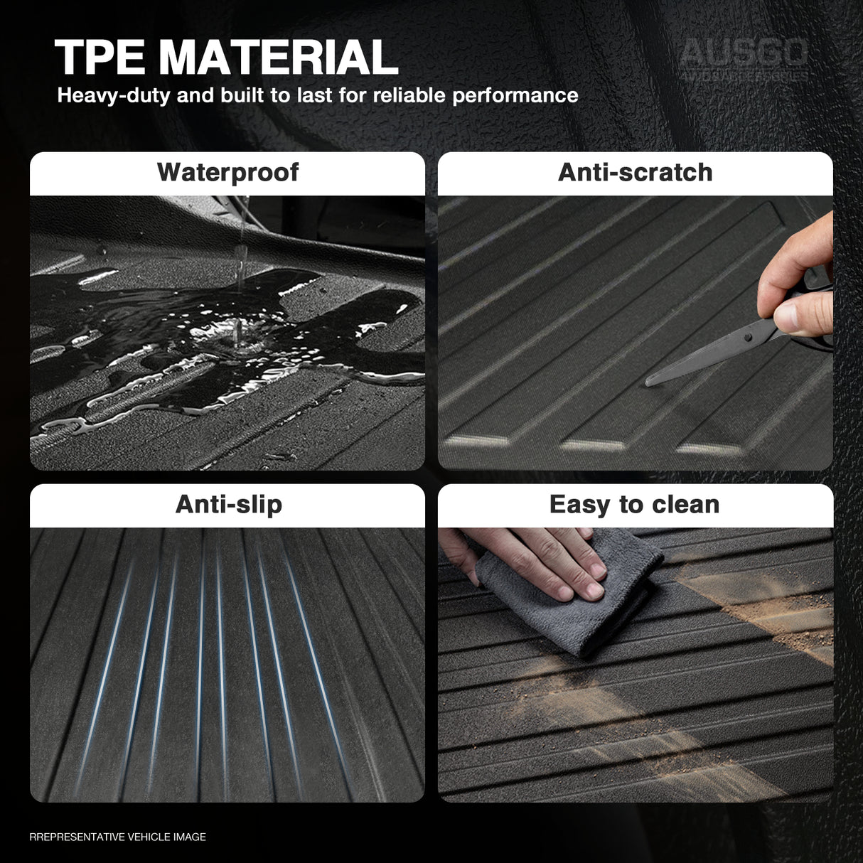 Boot Liner Kick Mats for GWM Tank 500 2024-Onwards