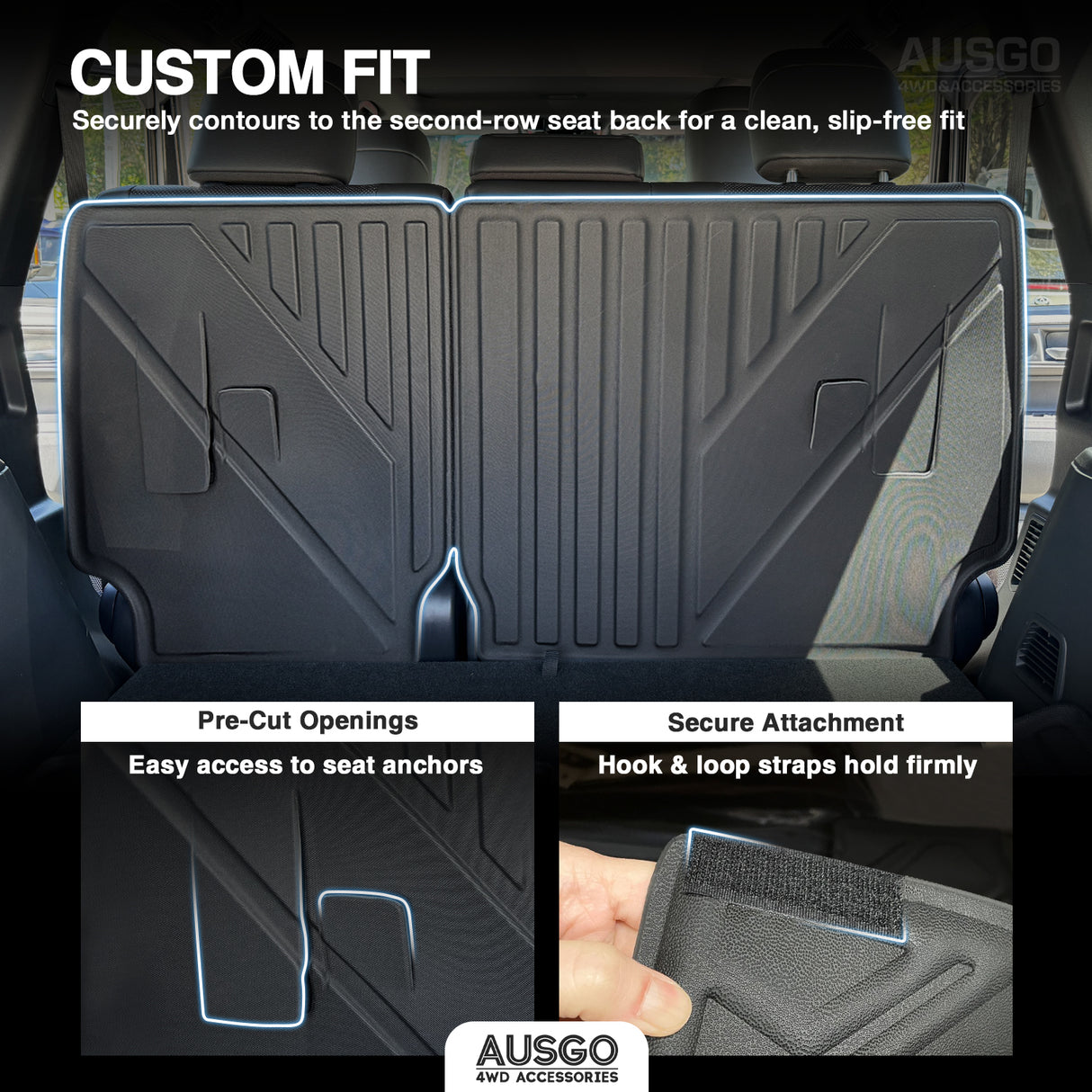 Boot Liner Kick Mats for Lexus GX550 2024-Onwards