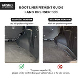 7D Injection Floor Mats for Toyota Land Cruiser 300 Series 2021-Onwards