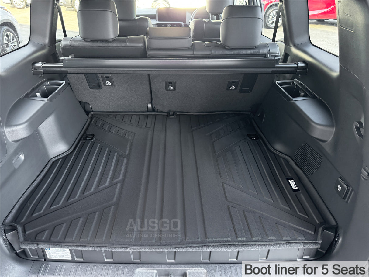 7D Injection Floor Mats for Toyota LandCruiser Prado 250 Series 2024-Onwards