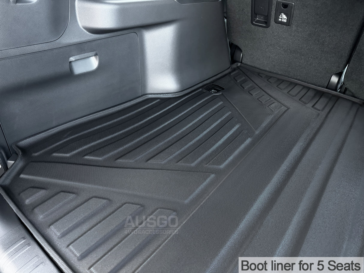 7D Injection Floor Mats for Toyota LandCruiser Prado 250 Series 2024-Onwards