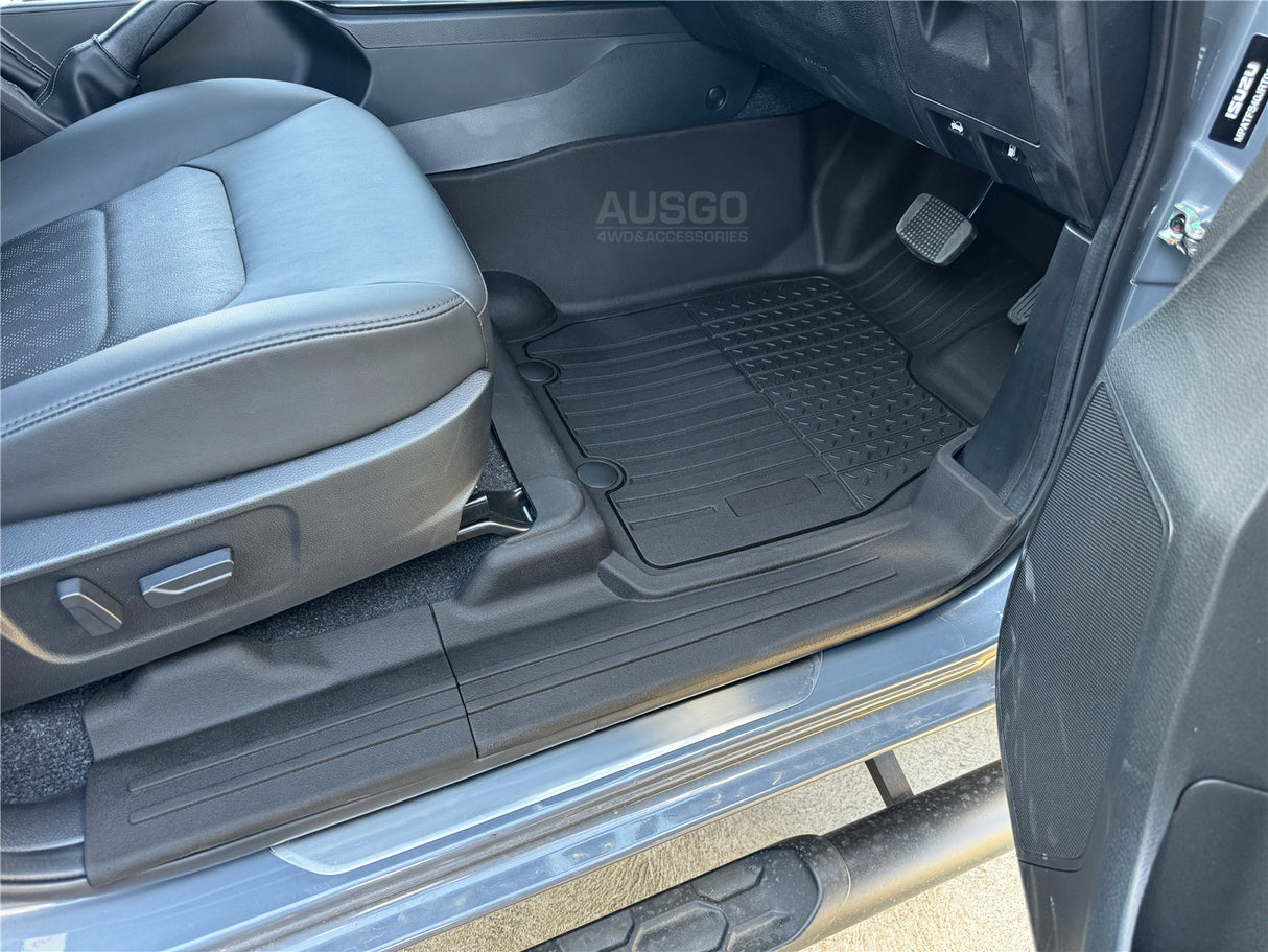 7D Injection Floor Mats for ISUZU D-MAX DMAX Dual Cab 2020-Onwards
