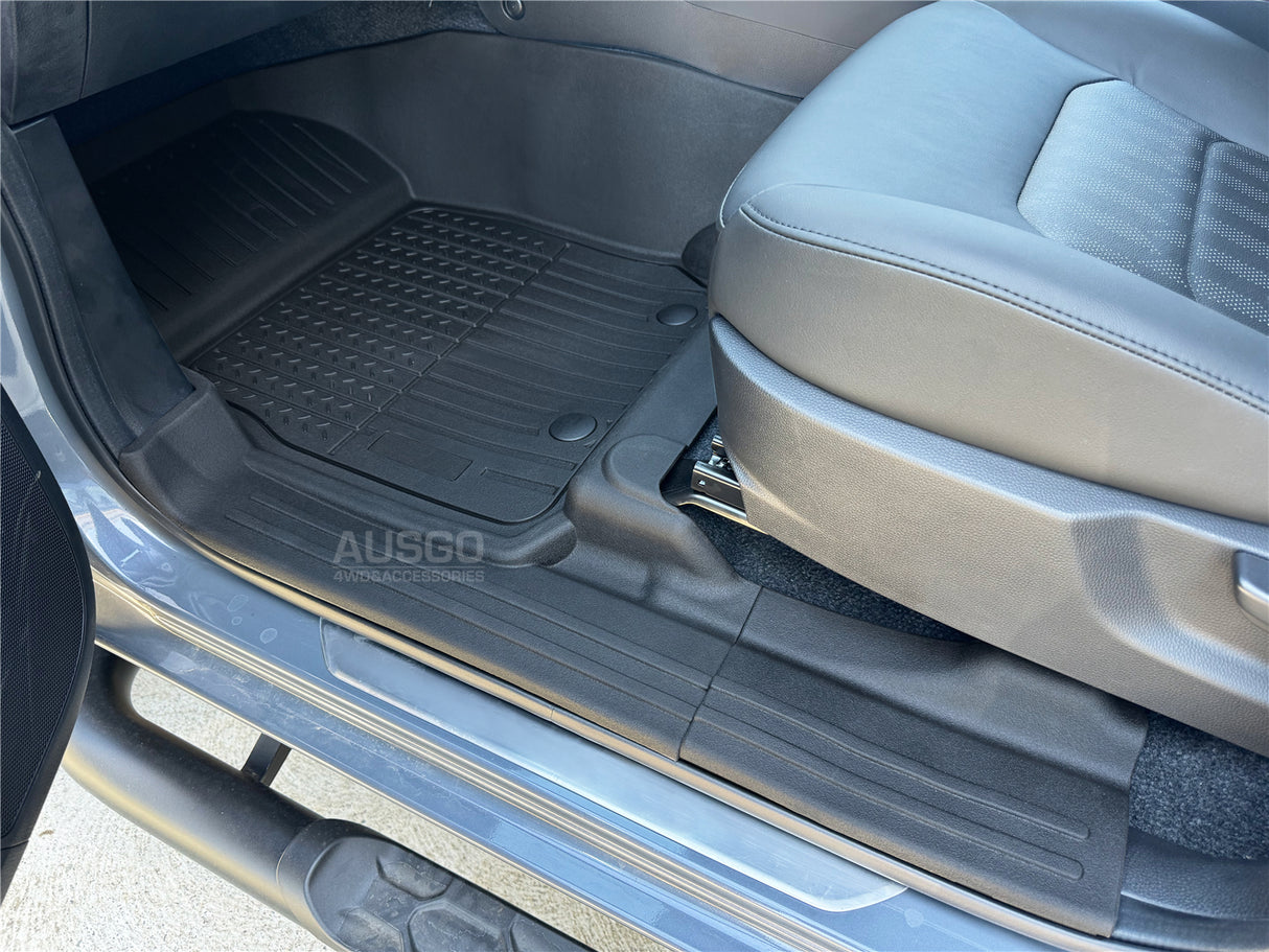 7D Injection Floor Mats for ISUZU D-MAX DMAX Dual Cab 2020-Onwards