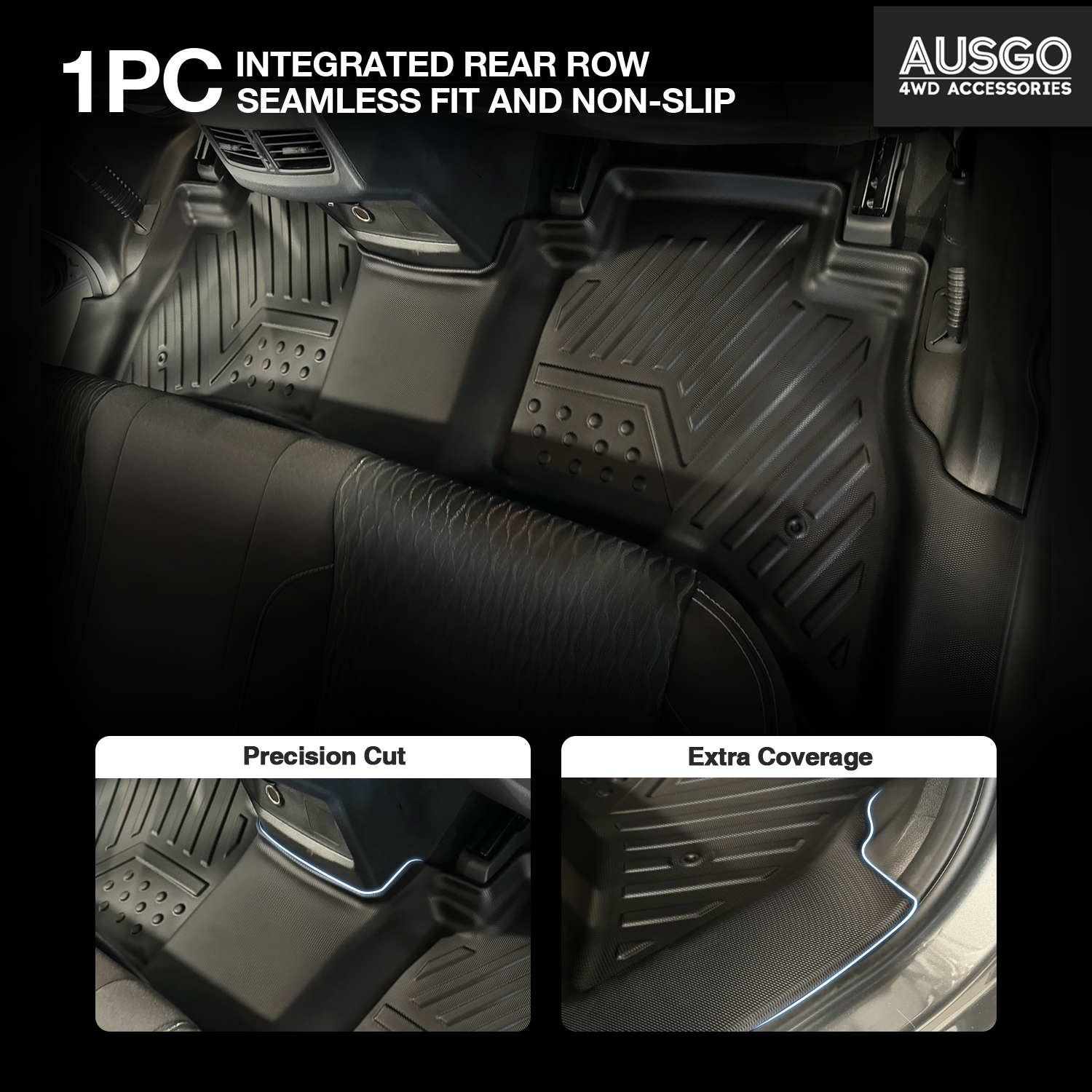 LDV T60 2017-Onwards Car Floor Mats (Auto Trans)