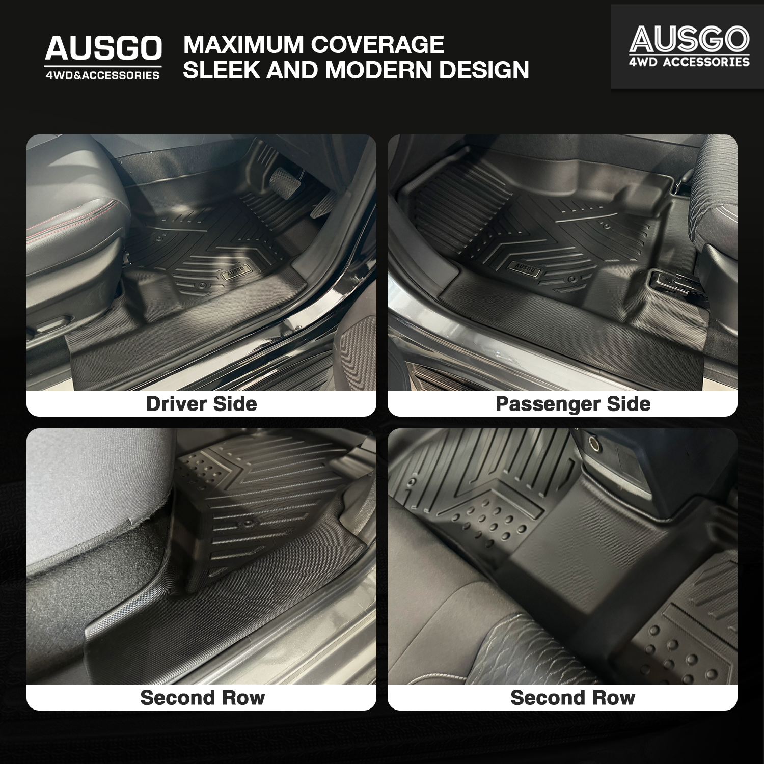 LDV T60 2017-Onwards Car Floor Mats (Auto Trans)