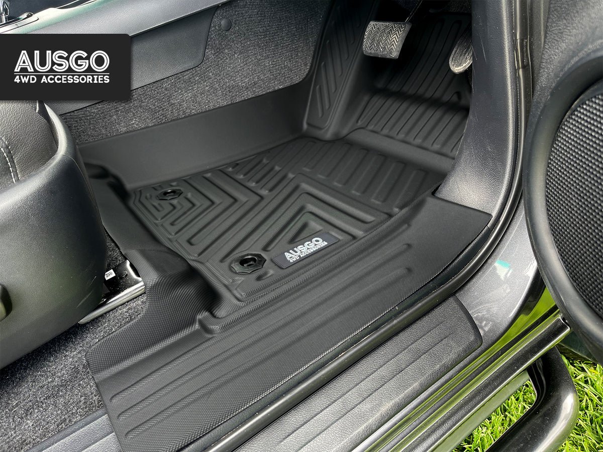 Car Floor Mats for Toyota Hilux Dual Cab Hybrid / EV 2024-Onwards
