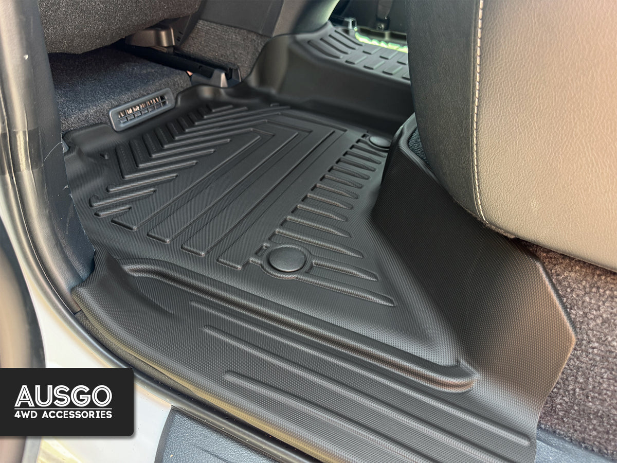 Car Floor Mats for Toyota Hilux Dual Cab Hybrid / EV 2024-Onwards