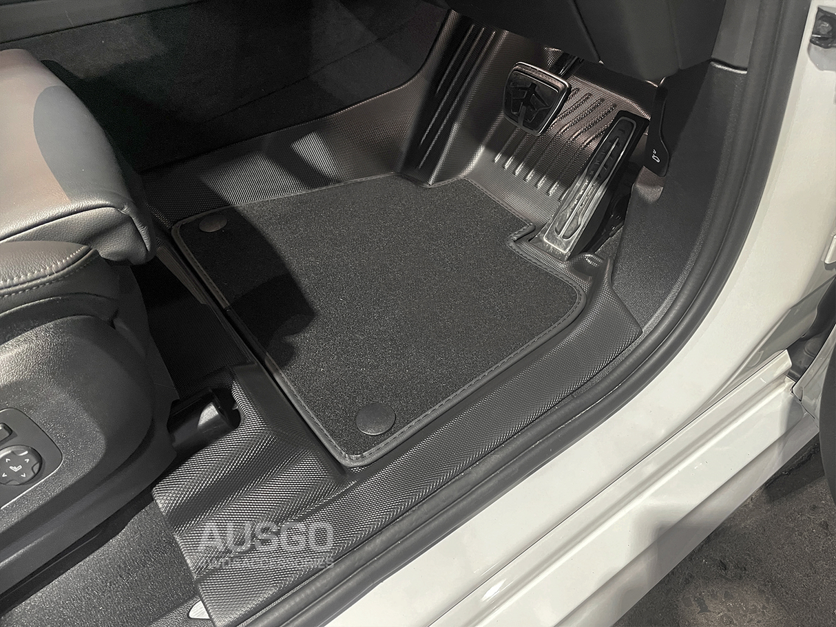 Double-Layer Car Floor Mats for BMW X5 G05 2018-Onwards