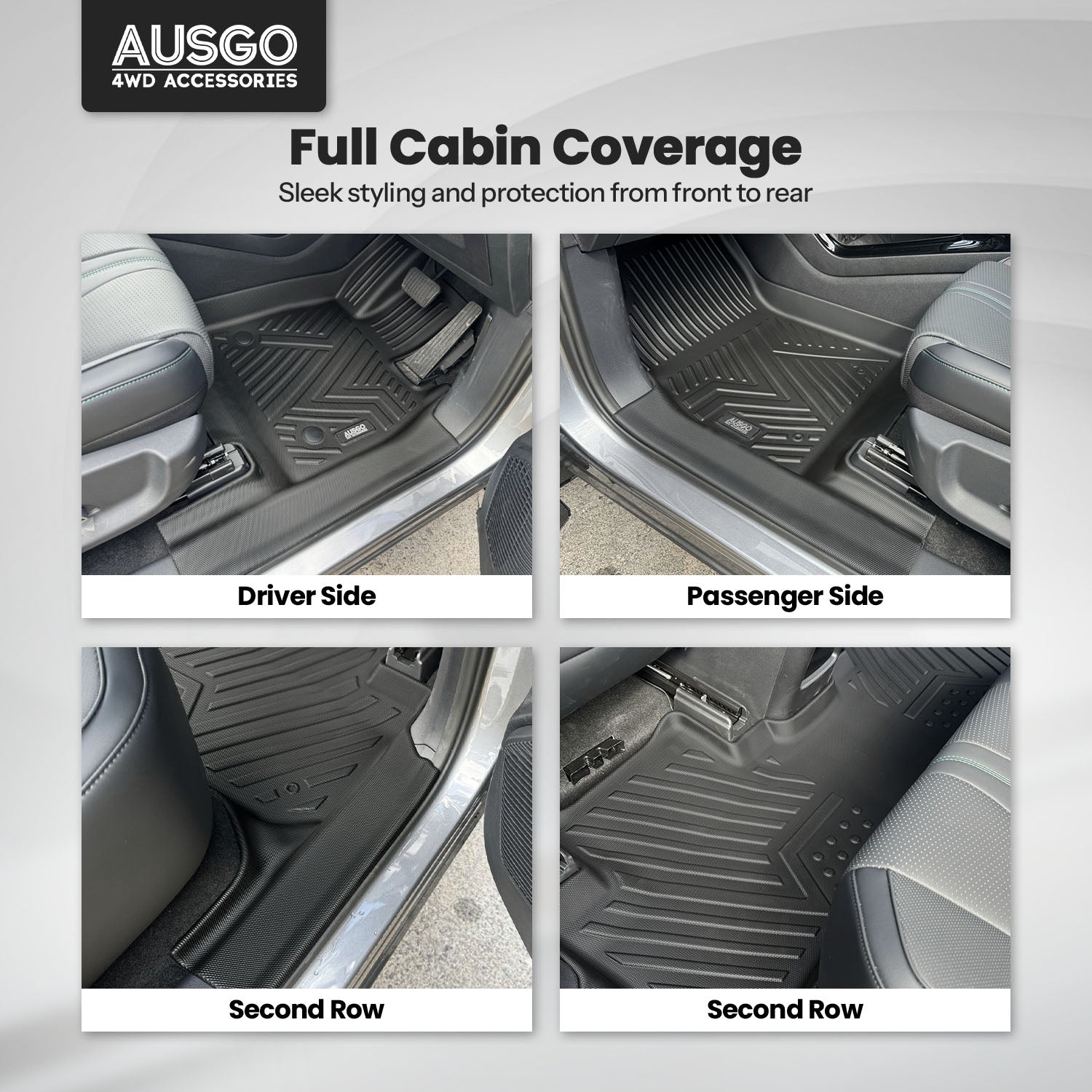 Car Floor Mats for BYD Sealion 6 2024-Onwards