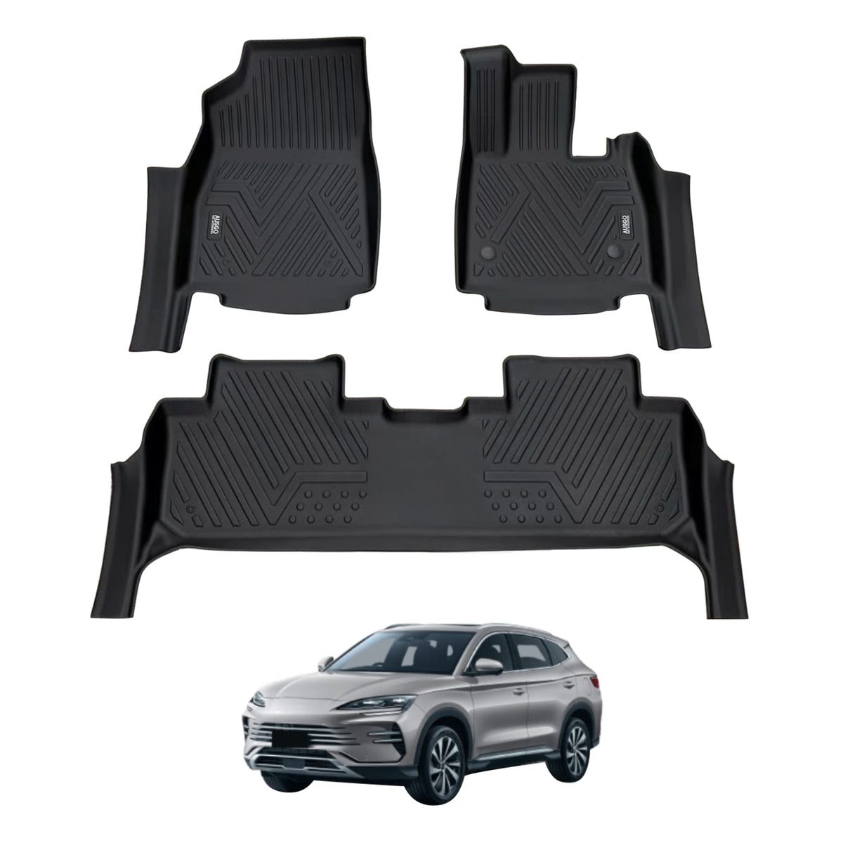 Car Floor Mats for BYD Sealion 6 2024-Onwards