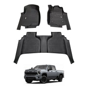 Pre-order Chevrolet Silverado 2500 HD T1 Series 2021-Onwards Car Floor Mats