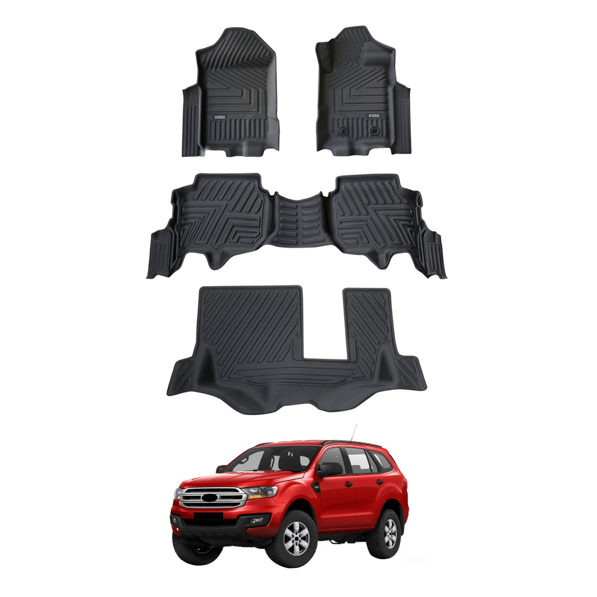 Pre-order Car Floor Mats for Ford Everest UA Series 2015-2022
