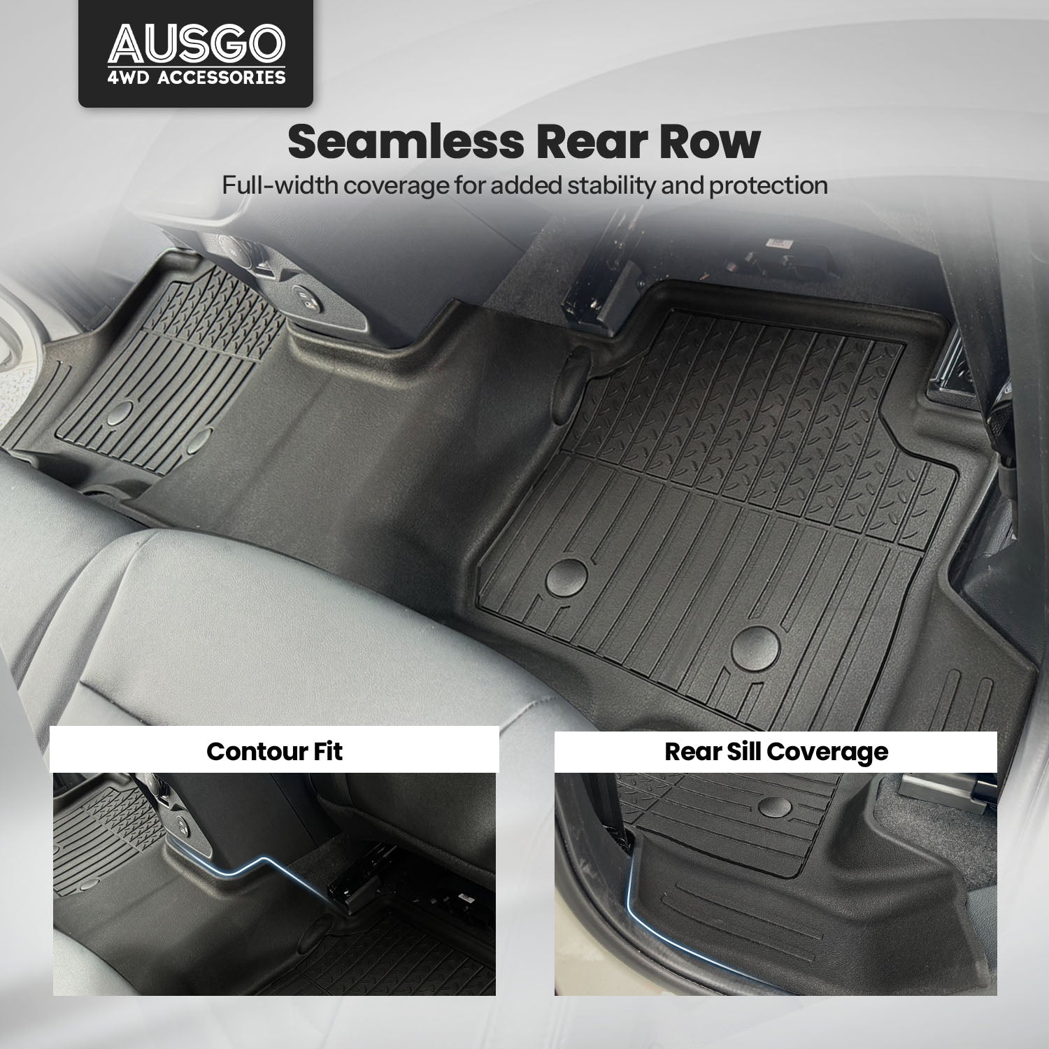 Injection Car Floor Mats for Ford Everest Next-Gen 2022-Onwards