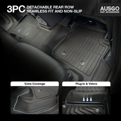 Ford Everest Next-Gen 2022-2025 Injection Car Floor Mats