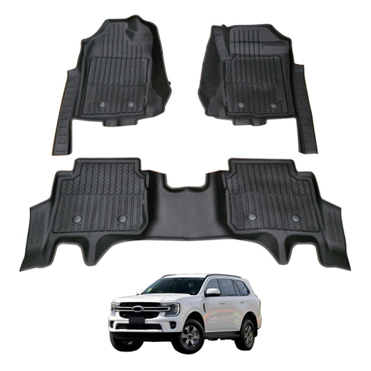 Ford Everest Next-Gen 2022-2025 Injection Car Floor Mats
