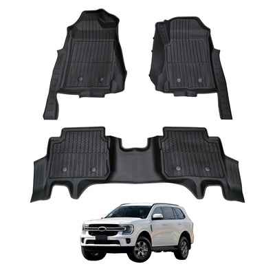 Ford Everest Next-Gen 2022-2025 Injection Car Floor Mats