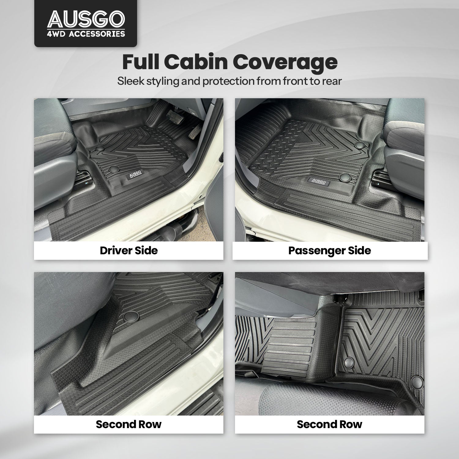 Injection Car Floor Mats for Mazda BT-50 2011-2020