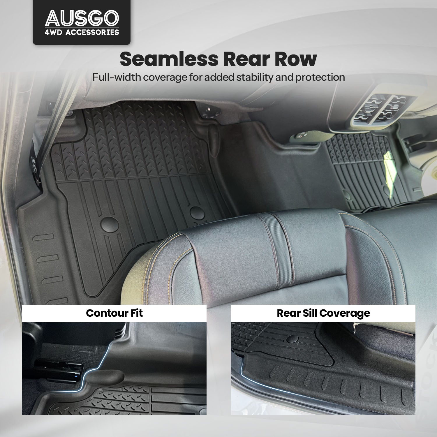 Injection Car Floor Mats for Volkswagen Amarok NF Series 2023-Onwards