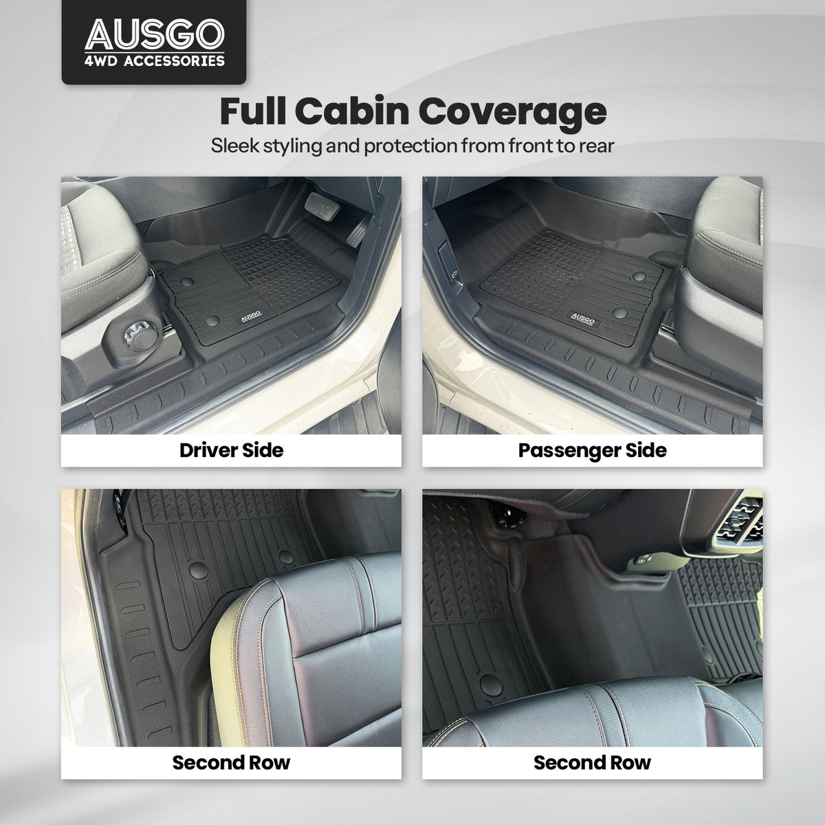 Injection Car Floor Mats for Volkswagen Amarok NF Series 2023-Onwards