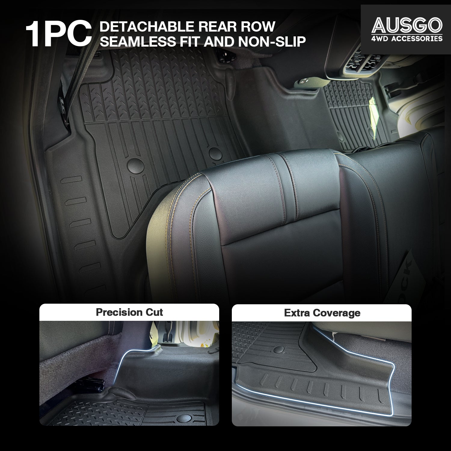 Ford Ranger 2022-2025 Injection Car Floor Mats