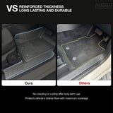 7D Injection Floor Mats for Ford Ranger Next-Gen 2022-Onwards