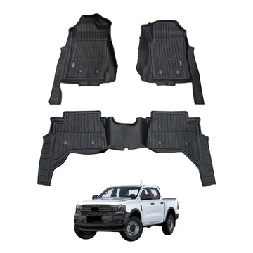 Injection Car Floor Mats for Ford Ranger Next-Gen 2022-Onwards