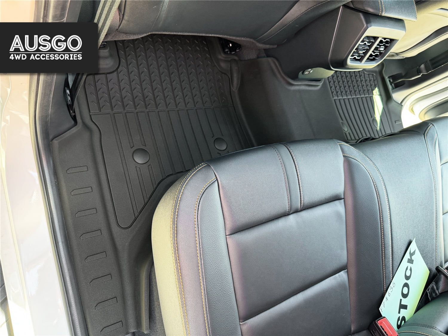Injection Car Floor Mats for Ford Ranger Next-Gen 2022-Onwards