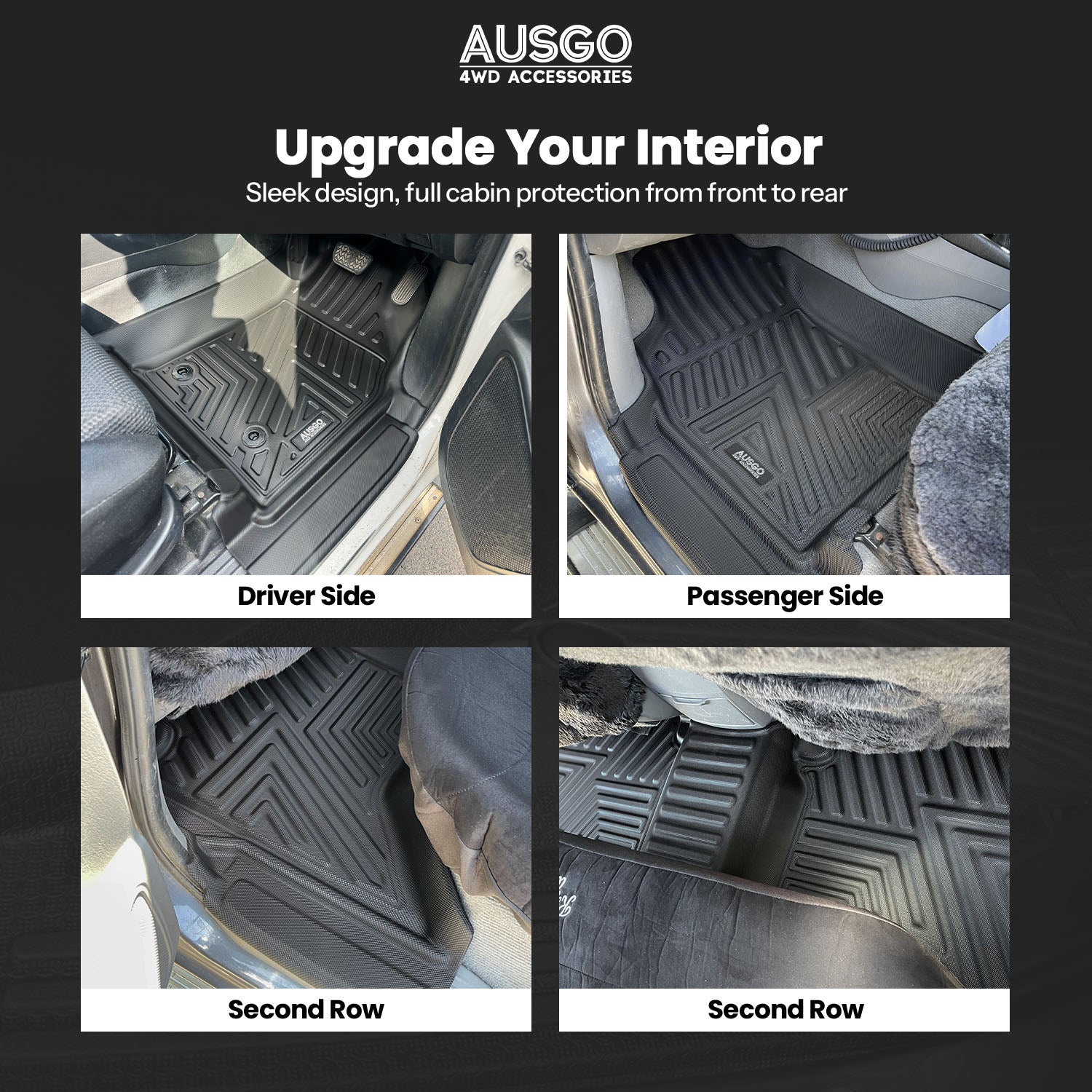 Car Floor Mats for Toyota Hilux 2005-2015