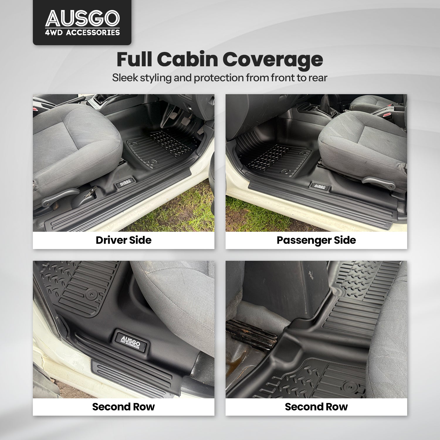 7D Car Floor Mats for ISUZU D-MAX DMAX 2008-2012