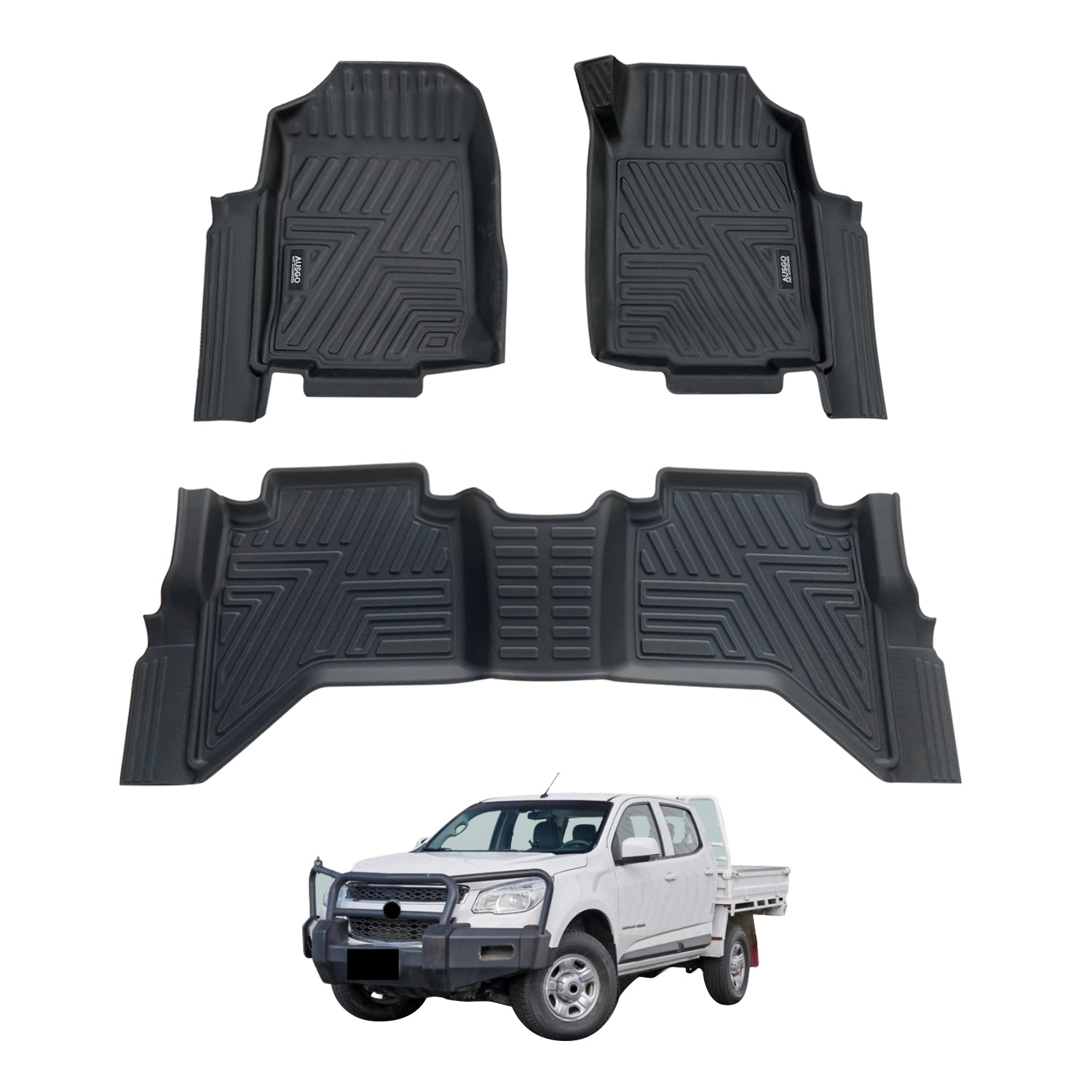 Car Floor Mats for Holden Colorado Dual Cab 2012-2020