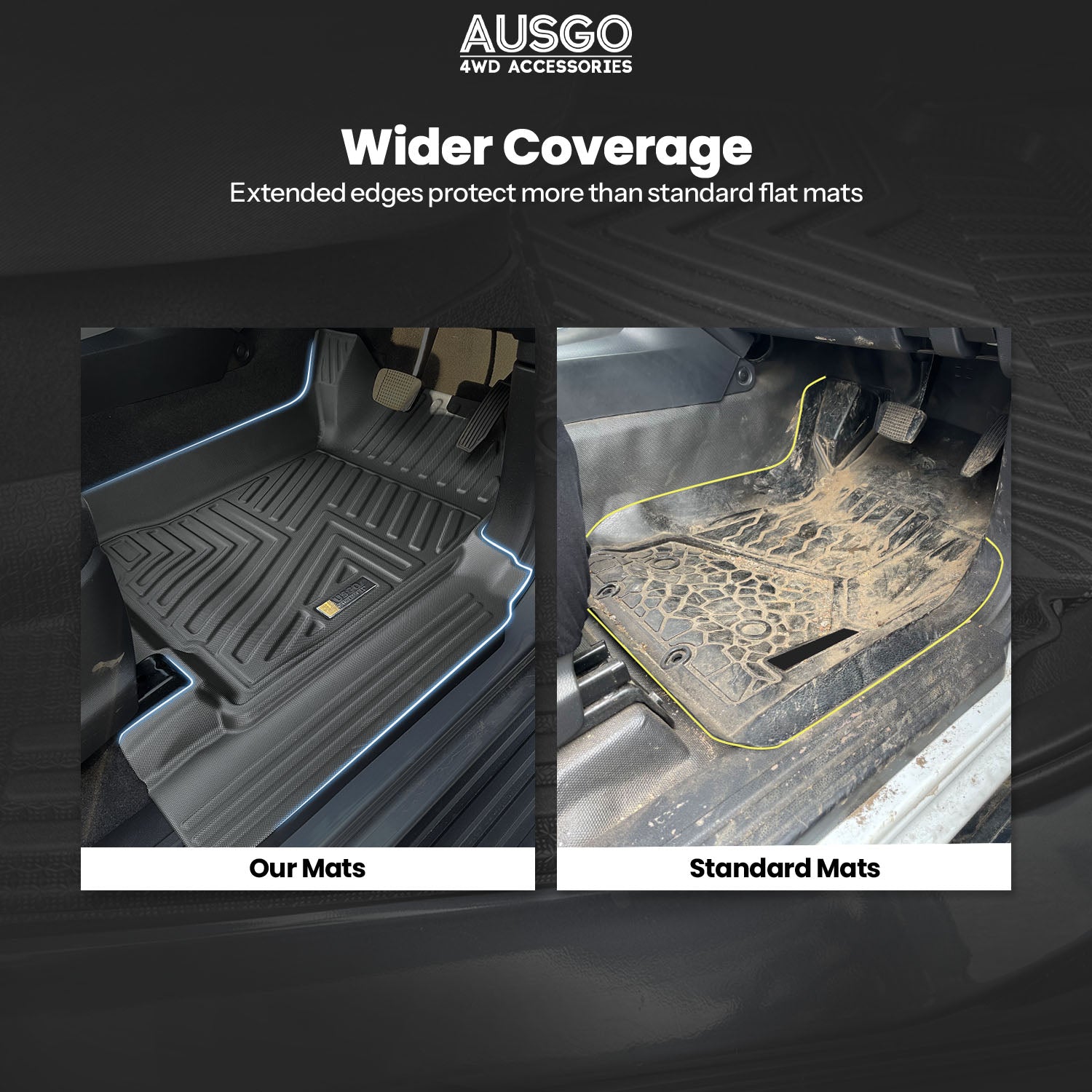 Holden Colorado Dual Cab 2012-2020 Car Floor Mats