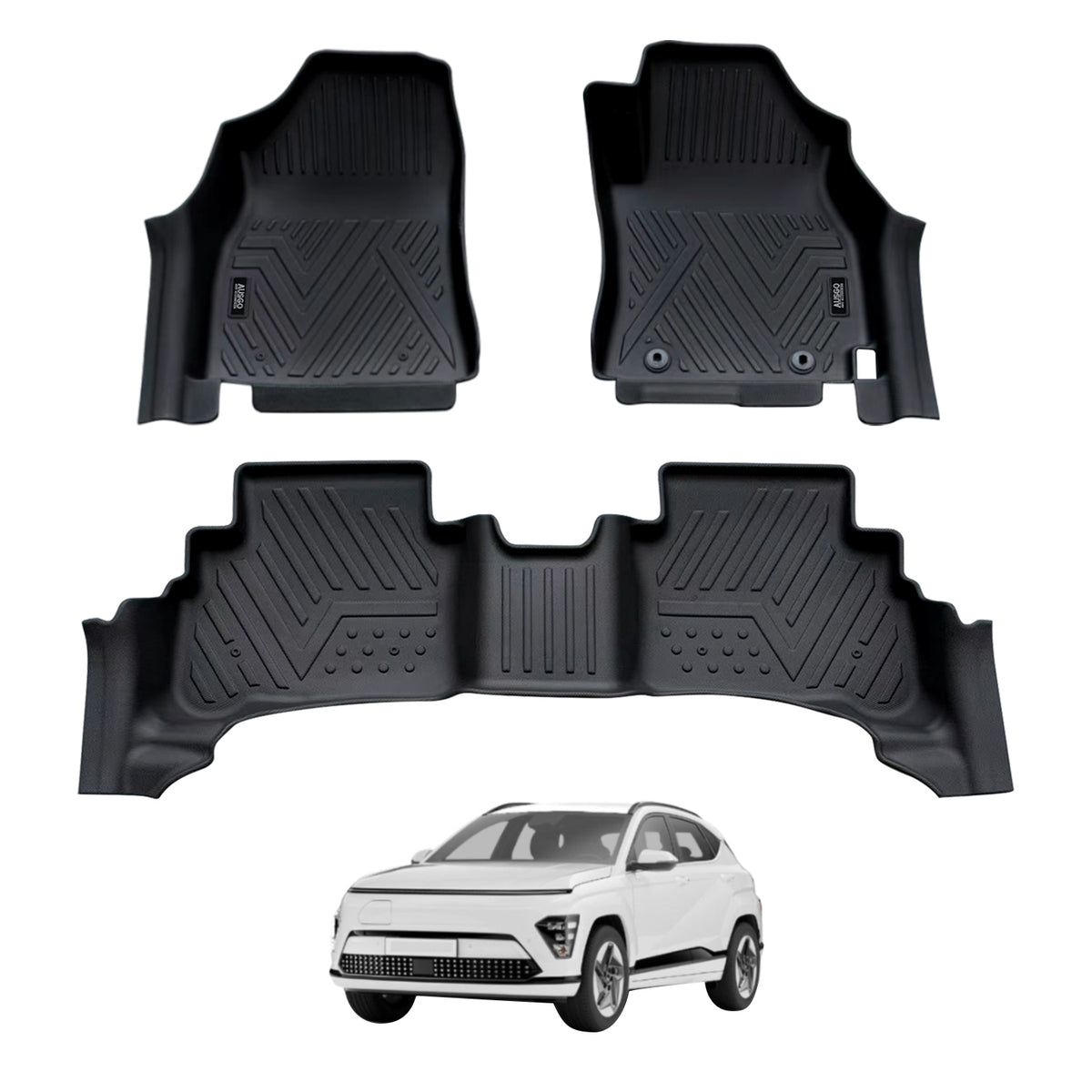 Pre-order Car Floor Mats for Hyundai Kona SX2 Series 2023-Onwards