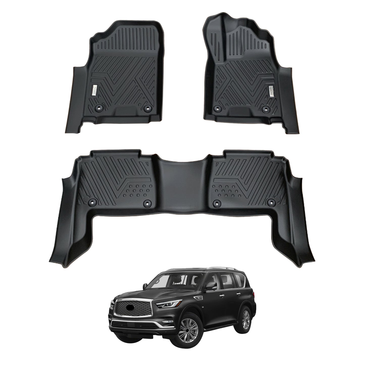 Infiniti QX80 Z62 2015-2019 Car Floor Mats