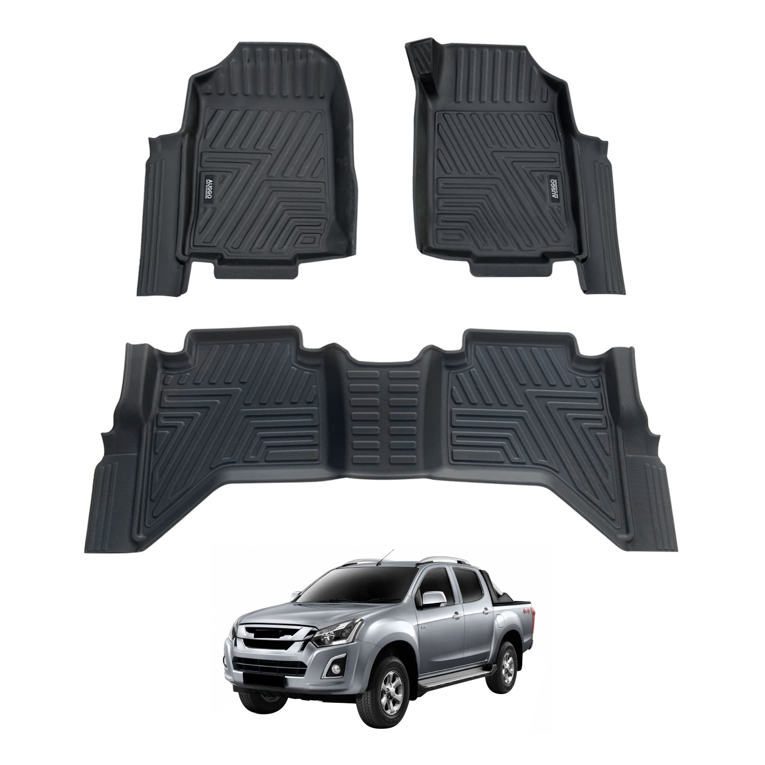 Car Floor Mats for ISUZU D-MAX 2012-2020