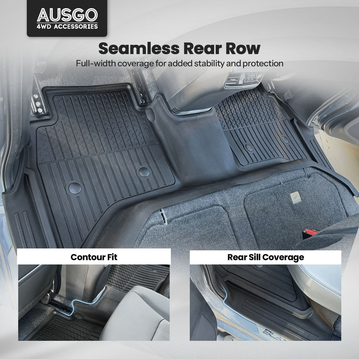 Injection Car Floor Mats for Mazda BT-50 2020-Onwards