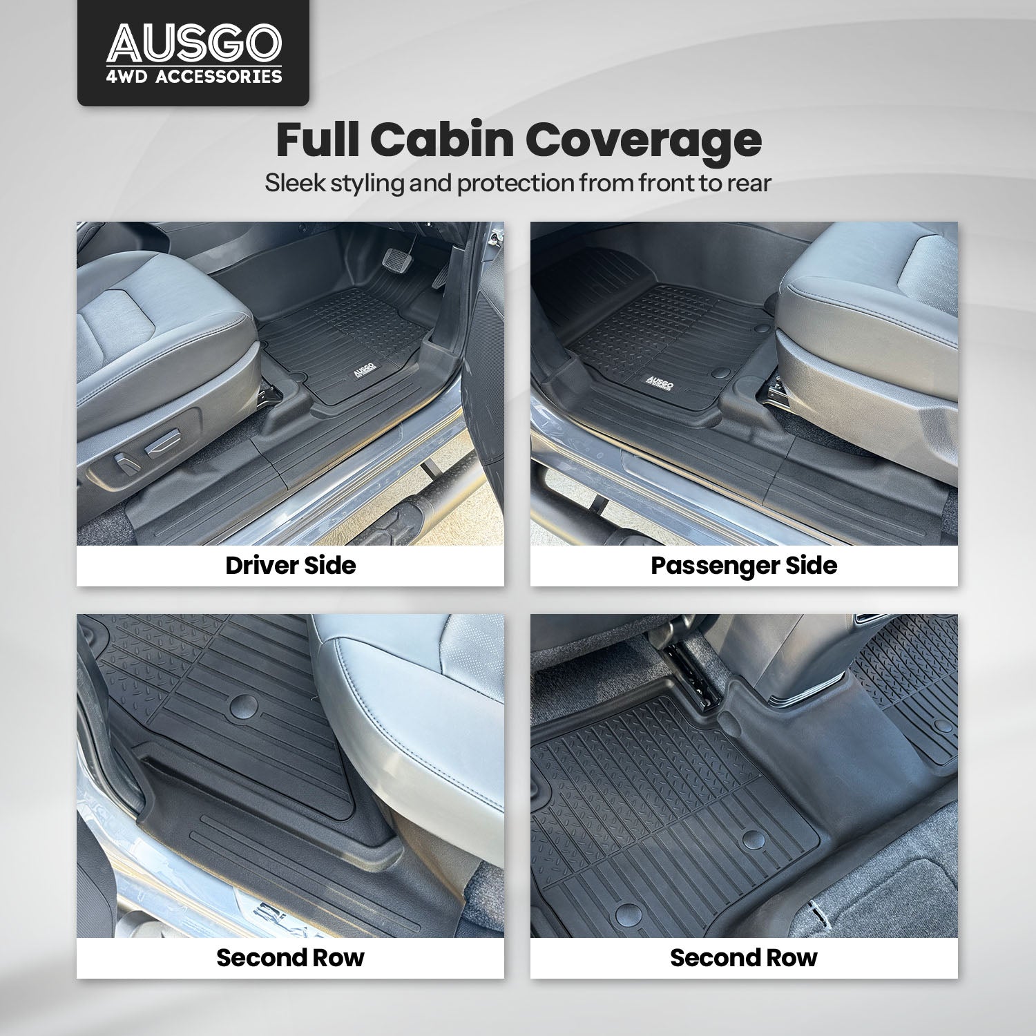 Injection Car Floor Mats for Mazda BT-50 2020-Onwards