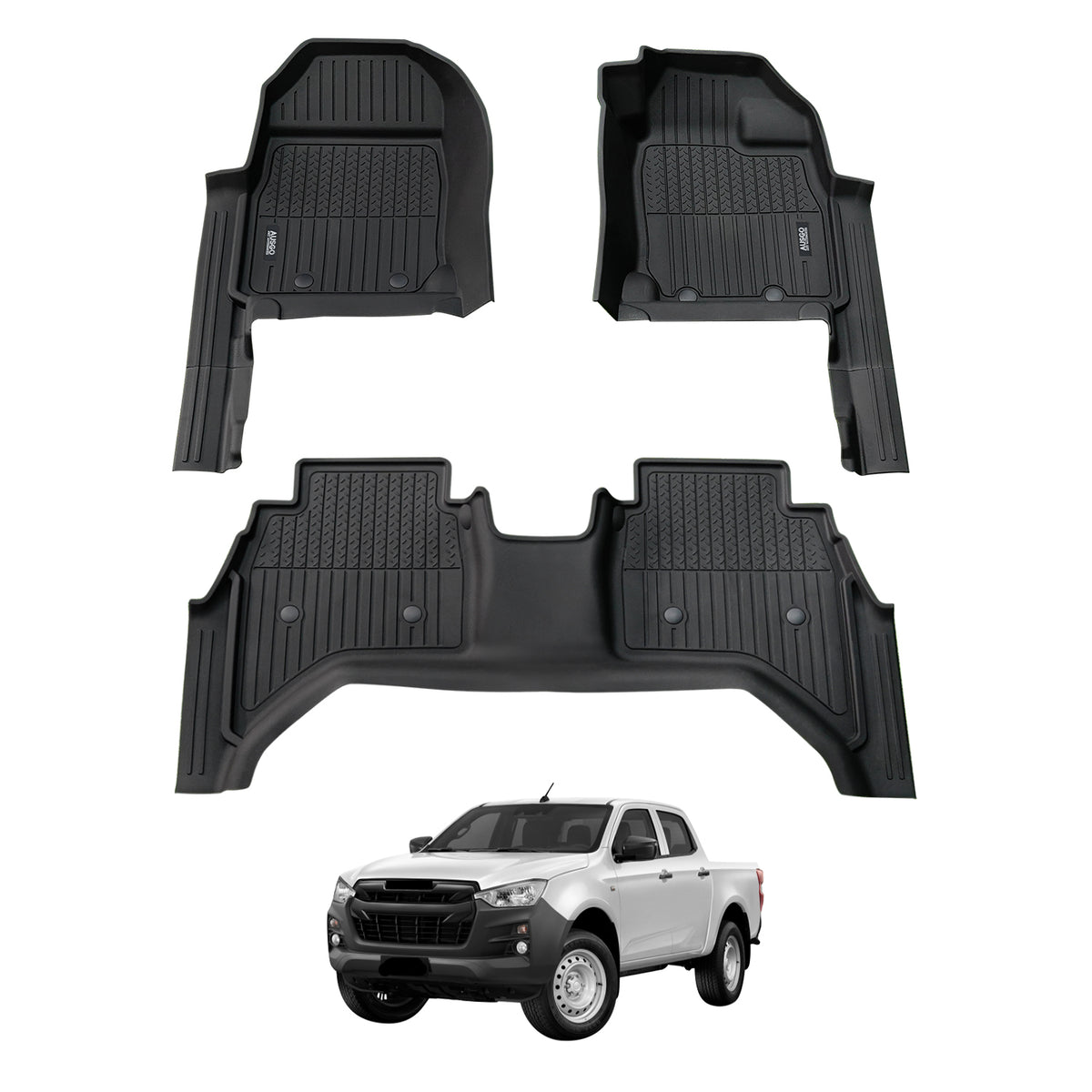 Injection Car Floor Mats for ISUZU D-MAX 2020-Onwards