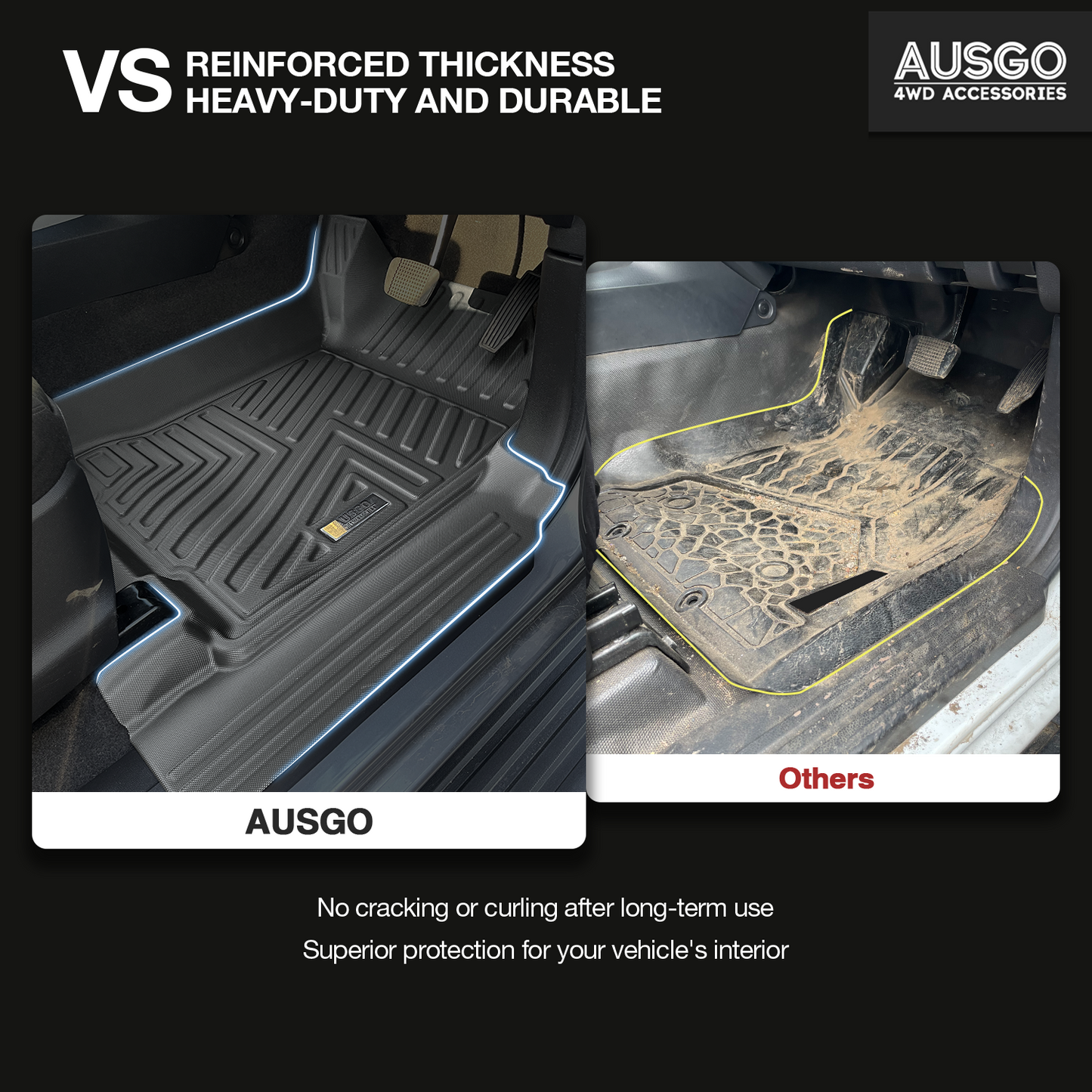 ISUZU D-MAX 2012-2020 Car Floor Mats
