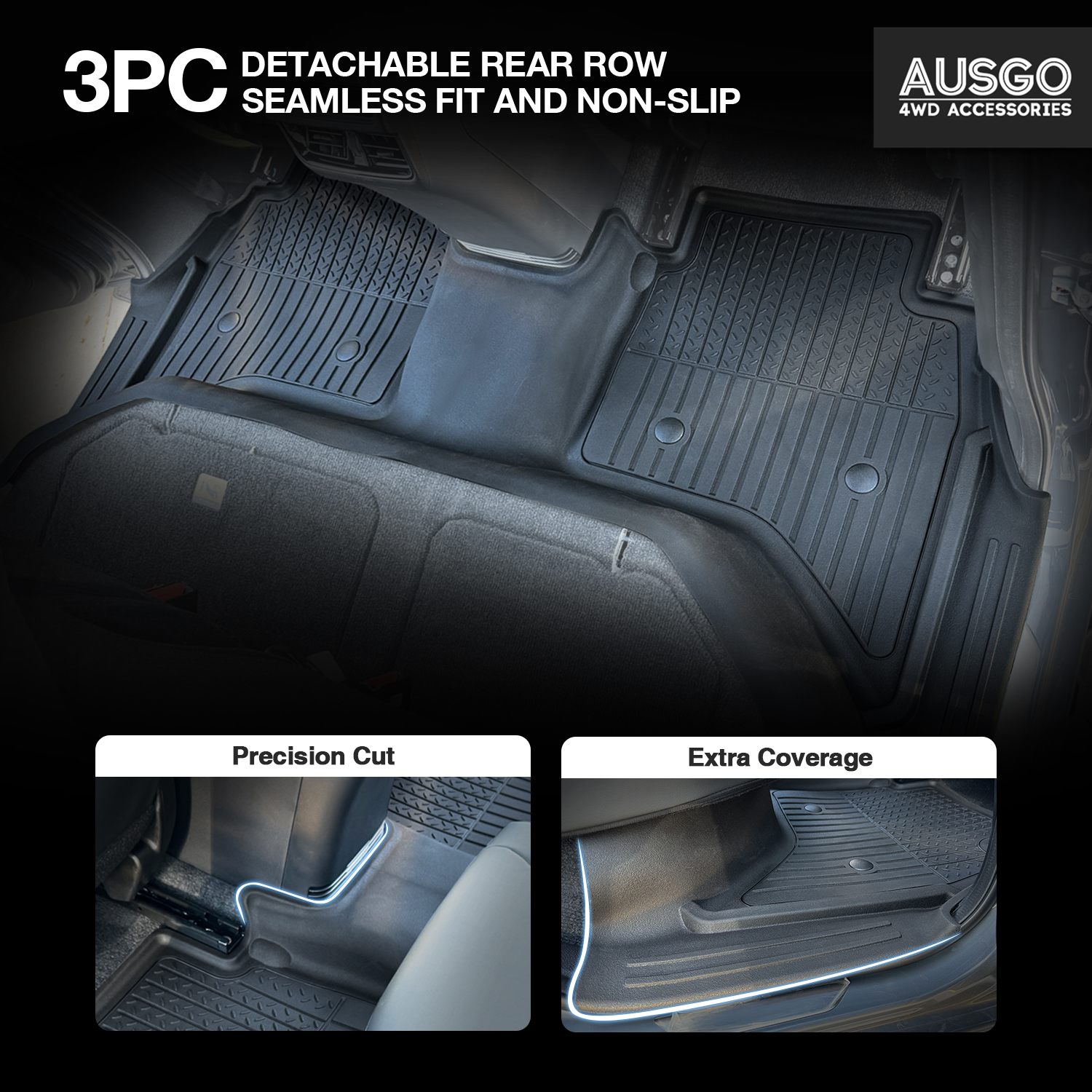 ISUZU D-MAX 2020-2025 Injection Car Floor Mats