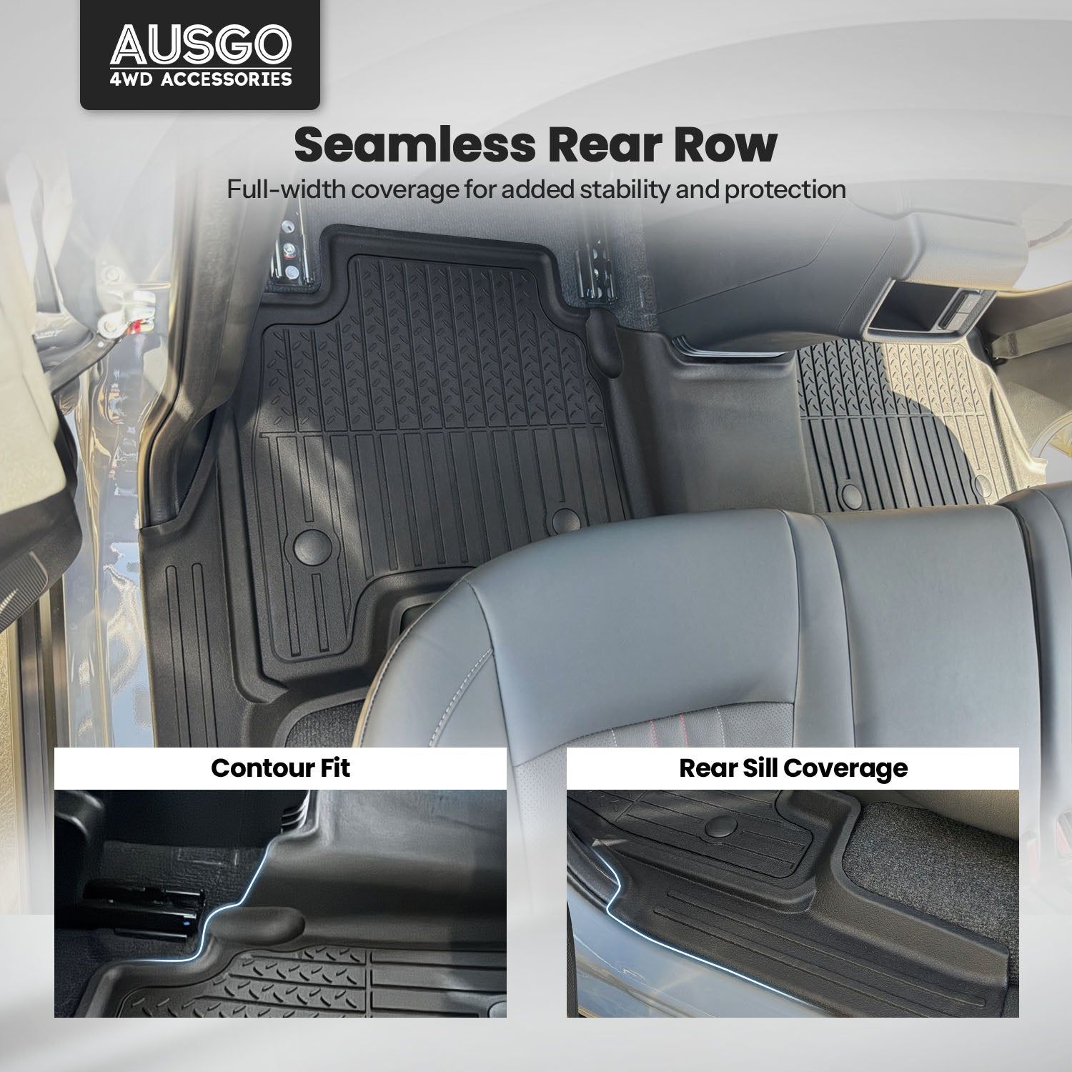 Injection Car Floor Mats for ISUZU MU-X 2021-Onwards
