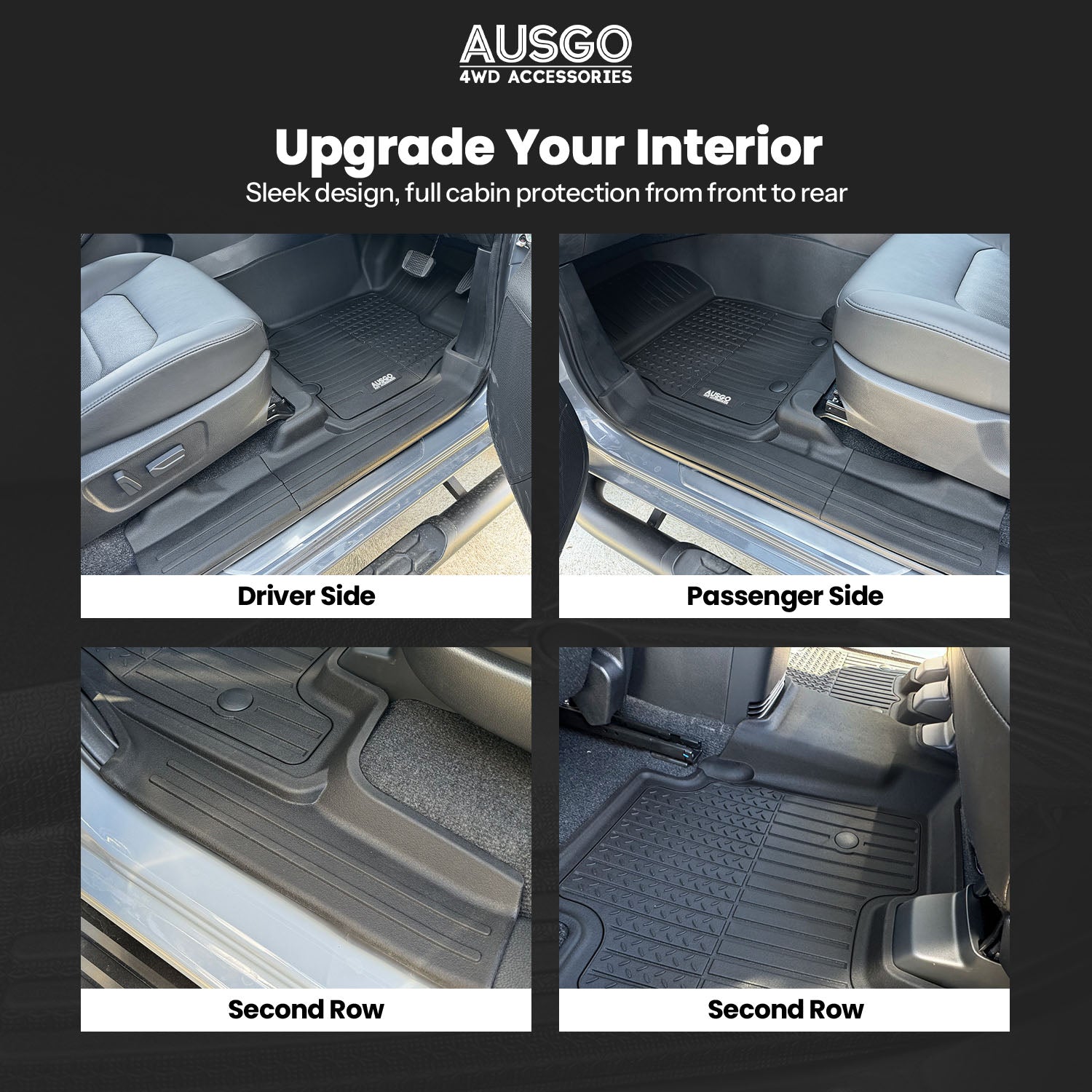 ISUZU MU-X 2021-Onwards Injection Car Floor Mats