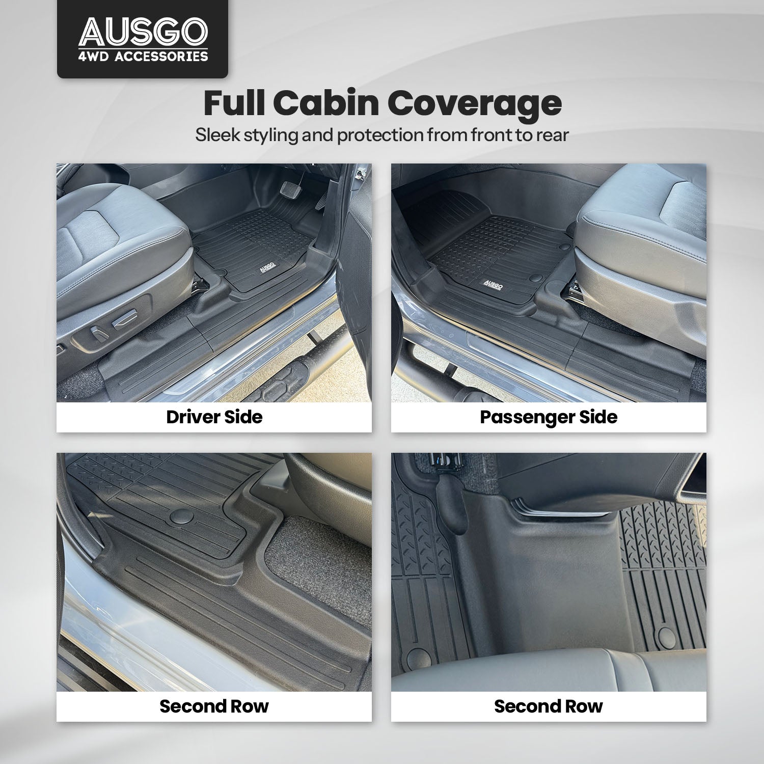 Injection Car Floor Mats for ISUZU MU-X 2021-Onwards