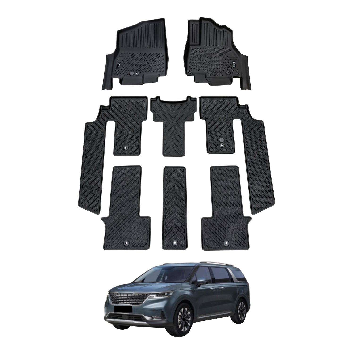 Pre-order Car Floor Mats for KIA Carnival KA4 Series 2020-Onwards